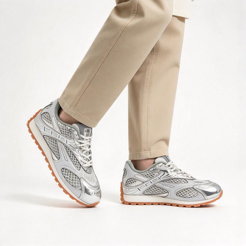 PRX-01 Chrome Runner on foot, walking