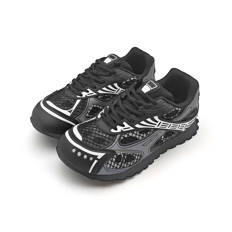 PRX-01 Chrome Runner in Black, pair